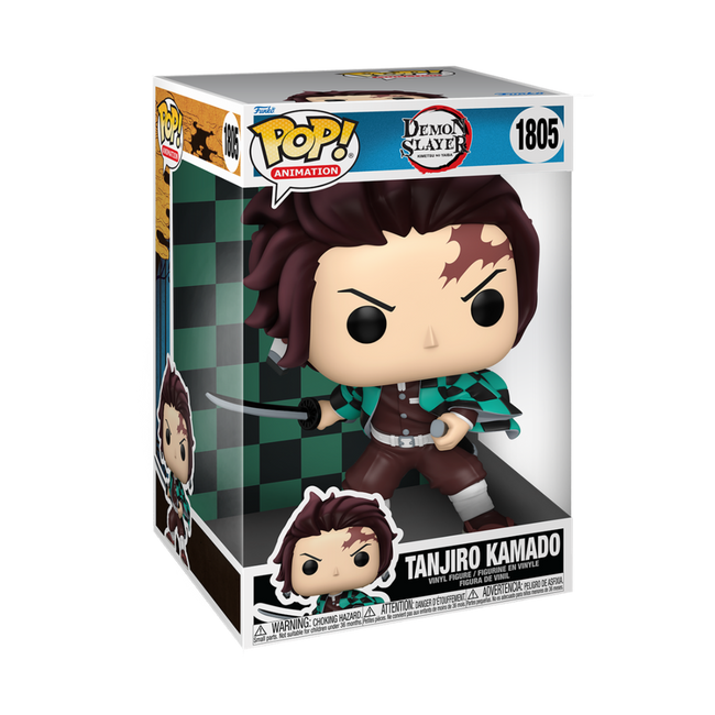 Funko Pop Demon Slayer Tanjiro Kamado Hover Image