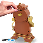 Figura Hucha Abystyle Disney La Bella Y La Bestia Cogsworth