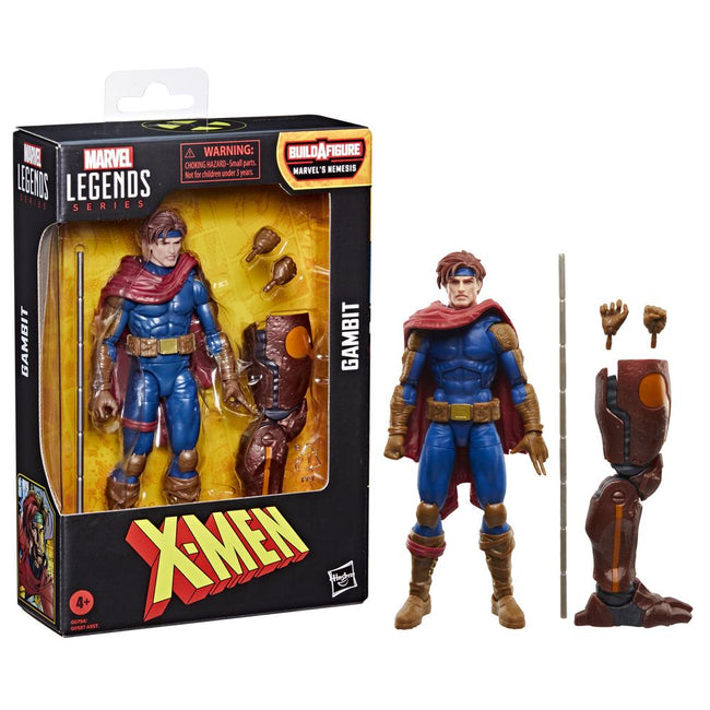 Figura Hasbro Marvel Legends Series Build A Figure Marvels Nemesis X - Men Gambit Hover Image