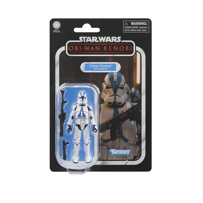 Figura Hasbro Star Wars The Vintage Collection Clone Trooper (501st Legion) 9.5cm Hover Image