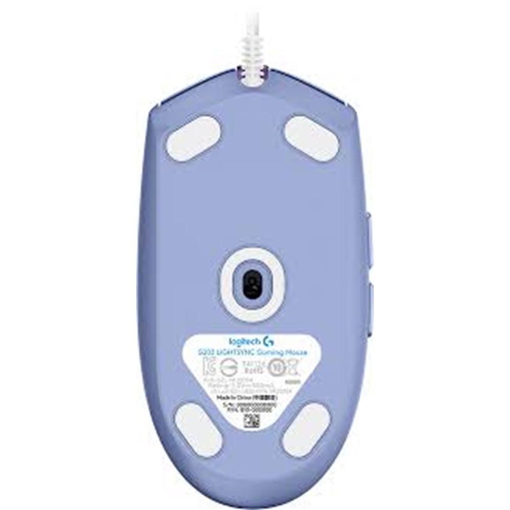 Raton Gaming Logitech G102 Lightsync Lila