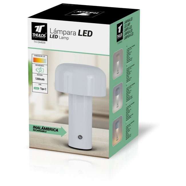 Lampara Led Thulos Seta Th - Oa4009 Color Negro Main Image