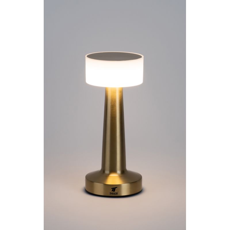 Lampara Inalambrica Led Thulos Th - Oa4010 Color Plateado
