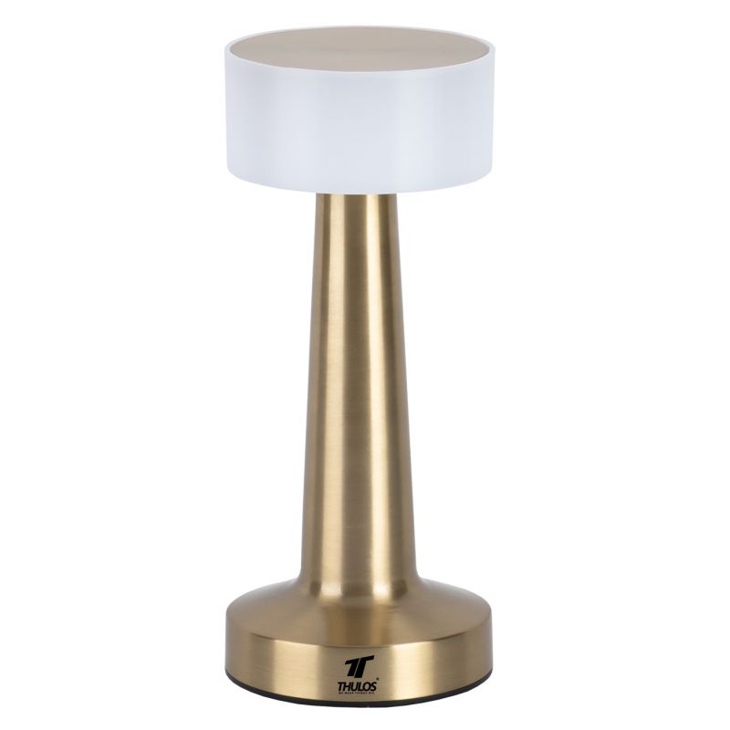Lampara Inalambrica Led Thulos Th - Oa4010 Color Dorado