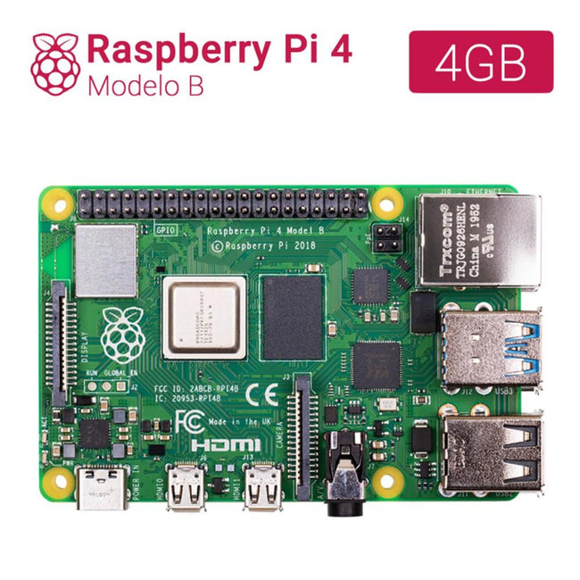 Raspberry Pi 4 Modelo B 4gb Ram Hover Image