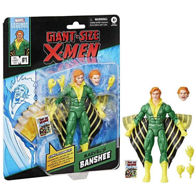 Figura Hasbro Marvel Legends Giant - Size X - Men Mini Comics Banshee Hover Image