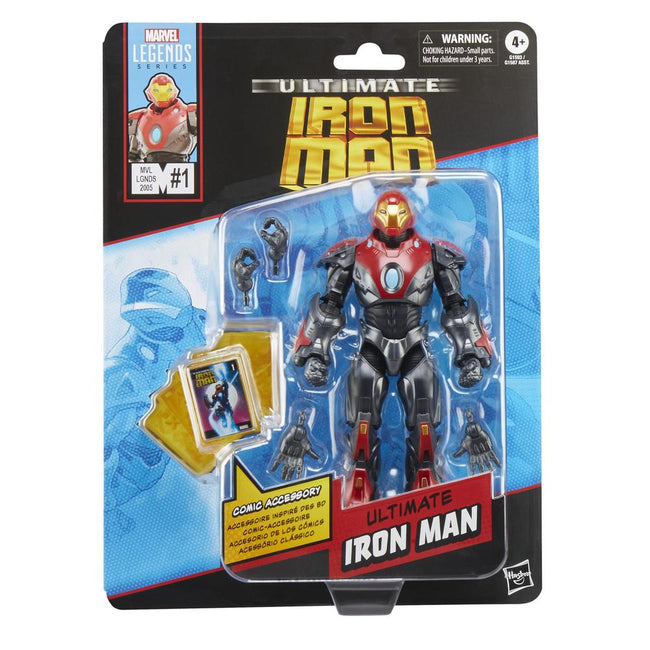Figura Hasbro Marvel Legends Mini Comics Ultimate Ironman Hover Image