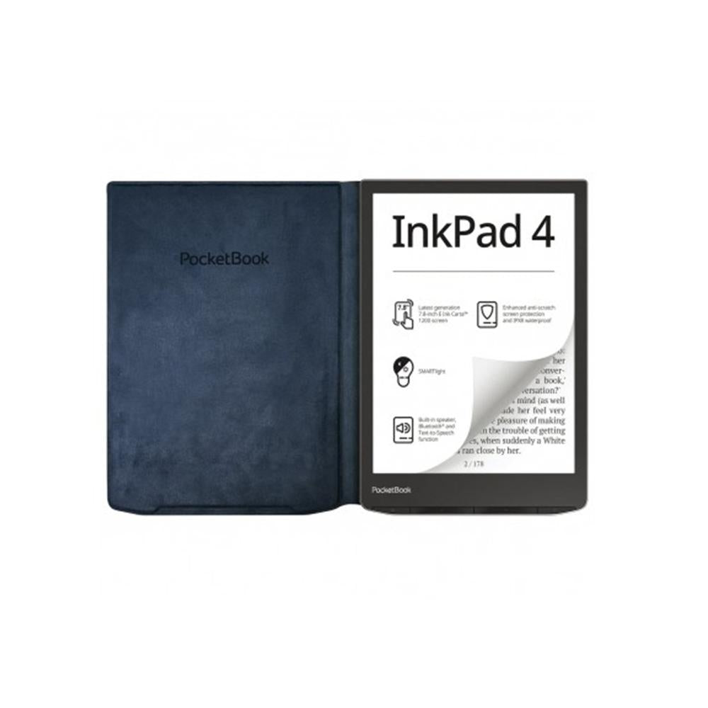 Pocketbook Funda 743 Flip Cover Azul Marino Version Ww Para Inkpad 4 - Inkpad Color 2 Y 3