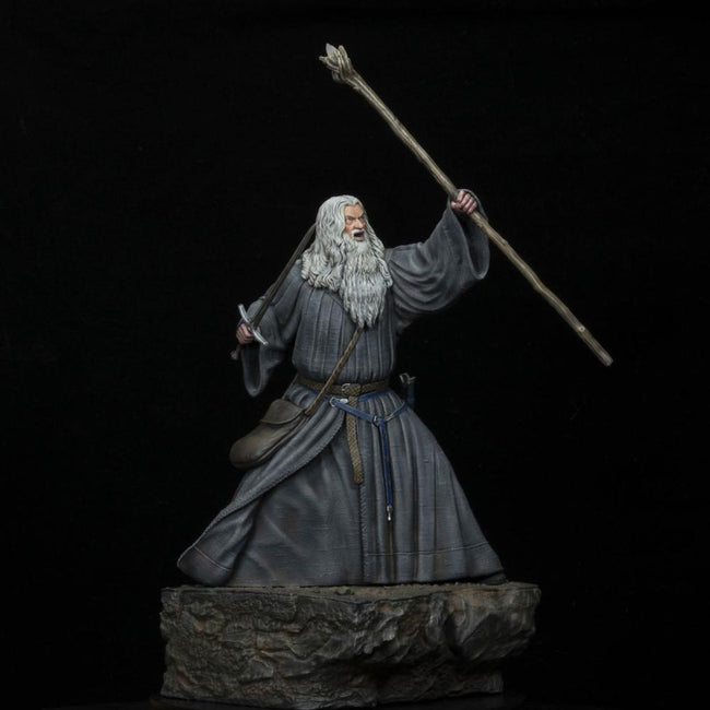 Figura El Seor De Los Anillos Gandalf En Moria 18 Cm Hover Image
