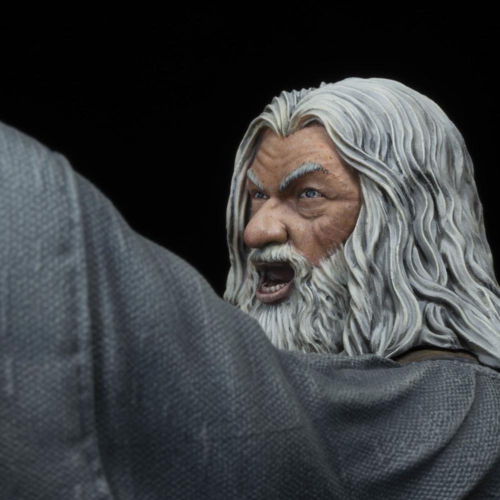 Figura El Seor De Los Anillos Gandalf En Moria 18 Cm