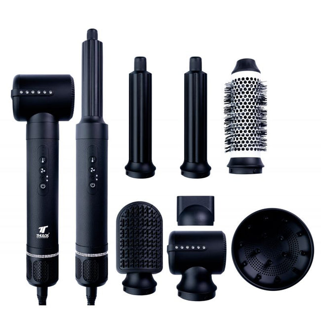 Secador De Pelo Thulos 7 En 1 Th - By25 Color Negro 1400w Hover Image