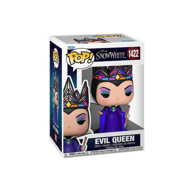 Funko Pop Disney Blancanieves Live Action - Reina Malvada (negro Y Morado) Hover Image