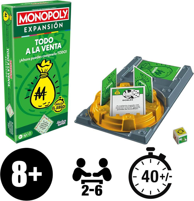 Expansión Hasbro Monopoly Todo A La Venta Main Image