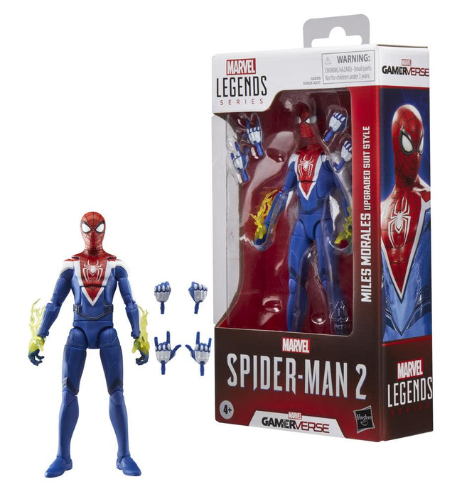 Figura Hasbro Marvel Legends Series Spider - Man 2 Miles Morales (upgraded Suit Style) Hover Image