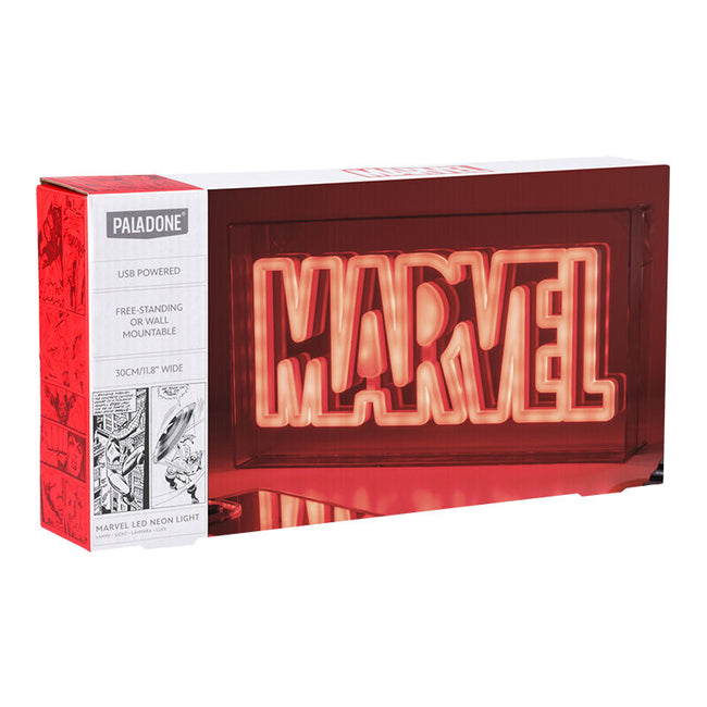 Lampara Paladone Marvel Logo Led Neon Light Main Image