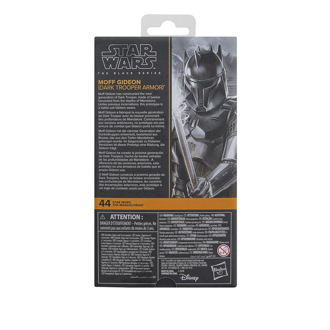 Figura Hasbro Star Wars The Mandalorian The Black Series Moft Gideon (dark Trooper Armor) Main Image