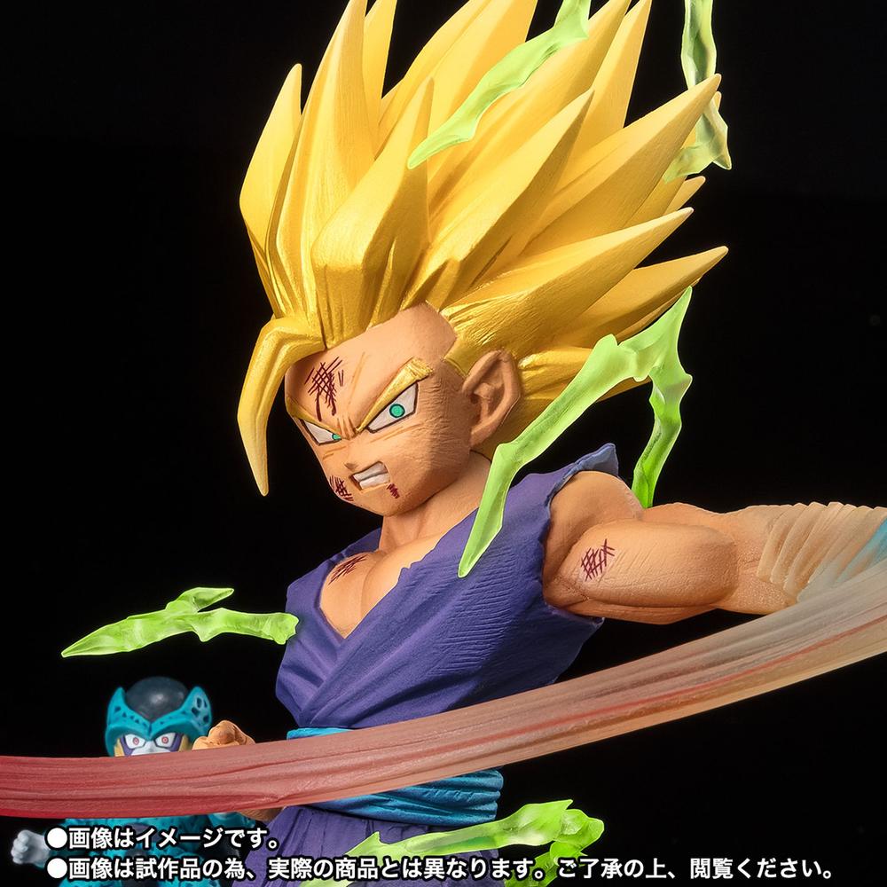 Figura Tamashii Nations Dragon Ball Z Figuarts Zero Super Saiyan 2 Son Gohan - Anger Exploding Into Power - Extra Battle Premium