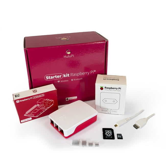 Starter Kit Raspberry Pi 4 Version 8 Gb Hover Image