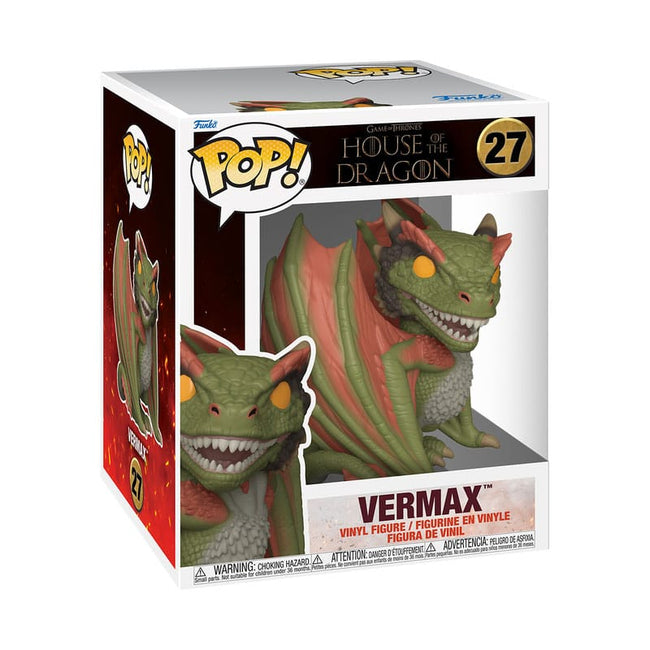 Funko Pop Oversized La Casa Del Dragón Vermax Main Image