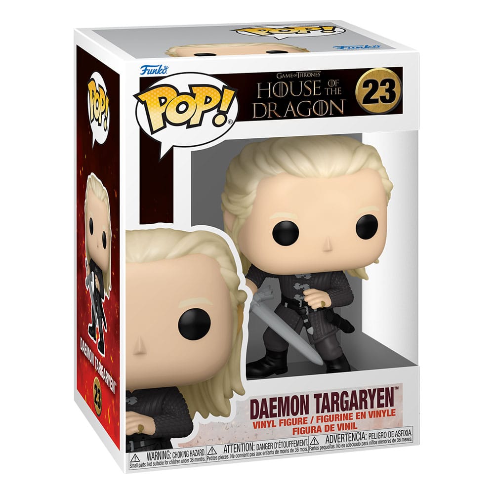 Funko Pop La Casa Del Dragón Daemon Targaryen