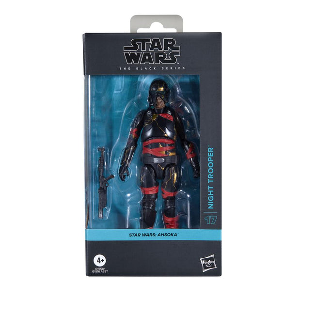 Figura Hasbro Star Wars The Black Series Ahsoka Night Trooper Hover Image