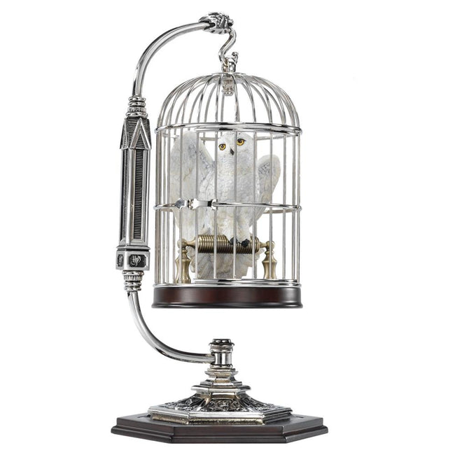 Figura En Miniatura The Noble Collection Harry Potter Hedwig En Jaula Hover Image
