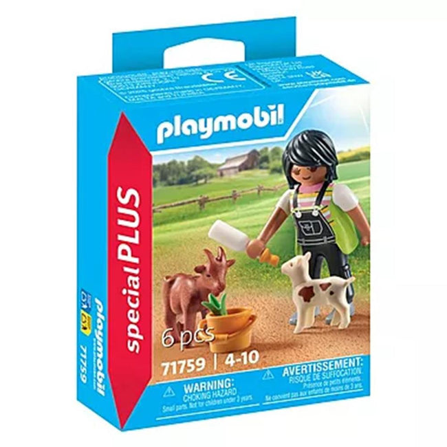 Playmobil - Mujer Con Cabras Hover Image