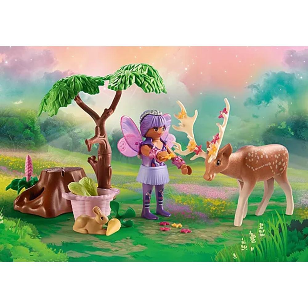 Playmobil - Starter Pack Hadas Con Animales Del Bosque