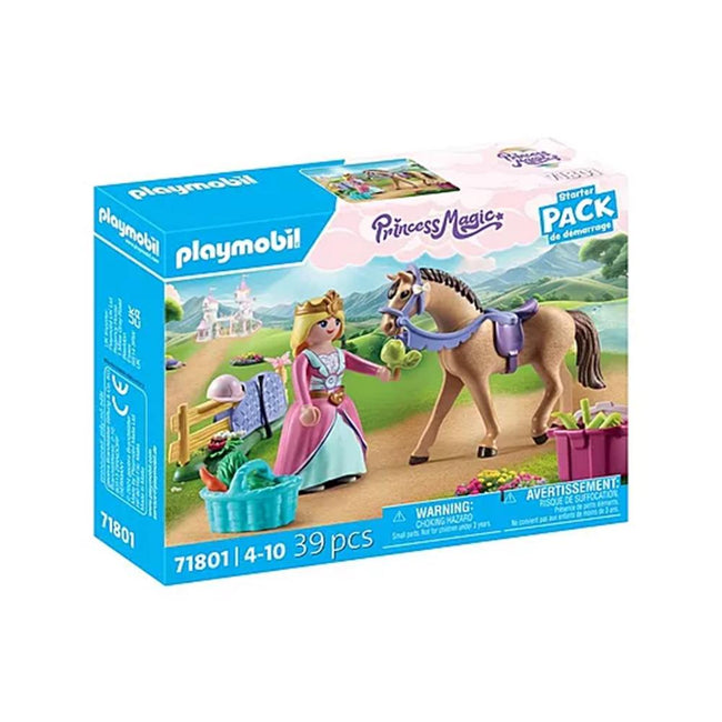 Playmobil - Starter Pack Princesa Con Caballo Hover Image