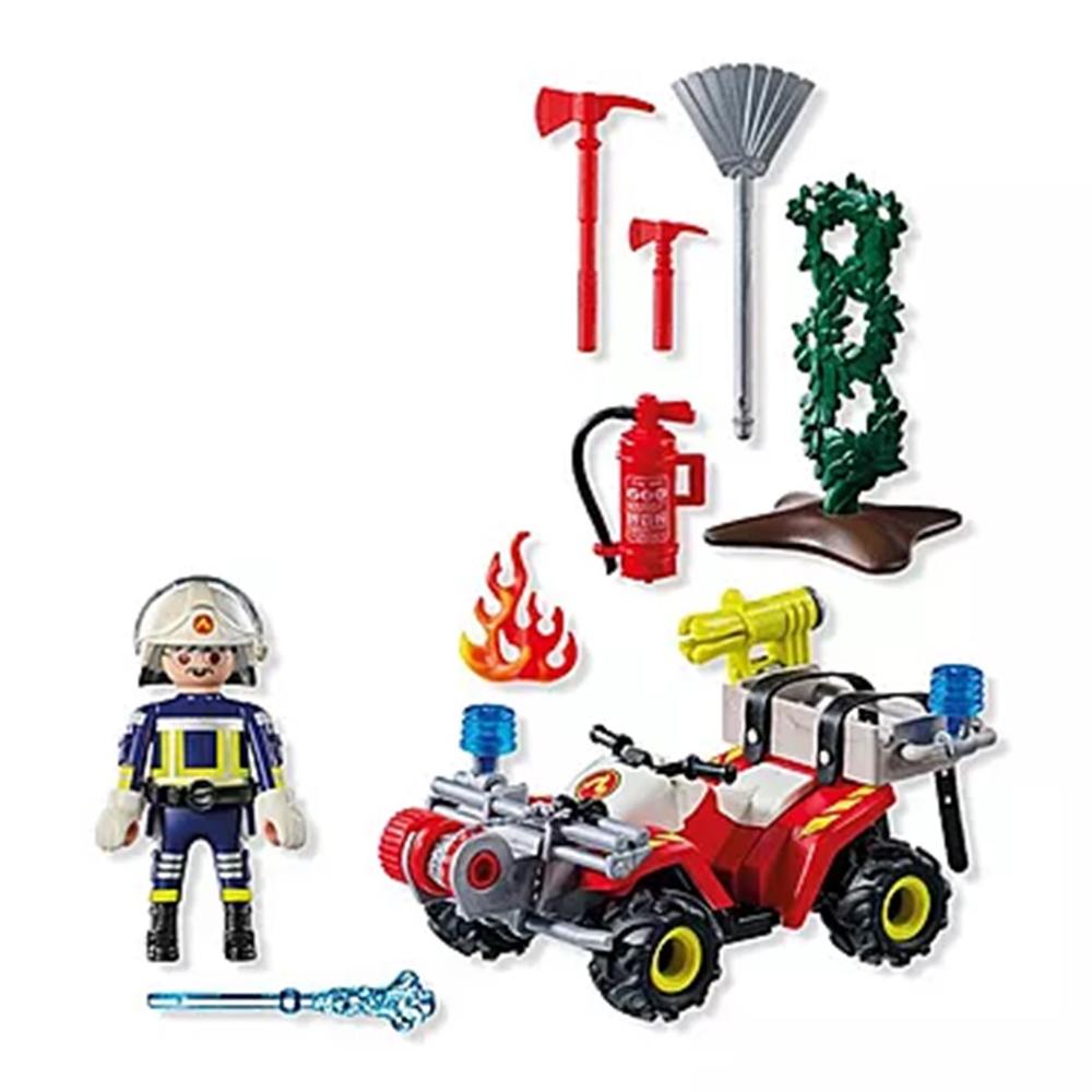Playmobil - Quad De Bomberos