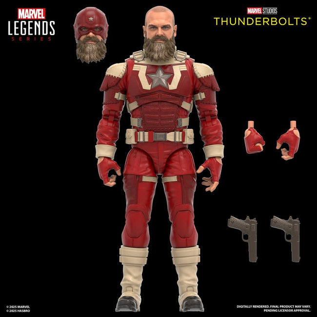 Figura Hasbro Marvel Studios Thunderbolts Marvel Legends Series Yelena Belova & Red Guardian 15cm Main Image