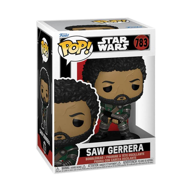Funko Pop Star Wars: Andor Saw Gerrera Main Image