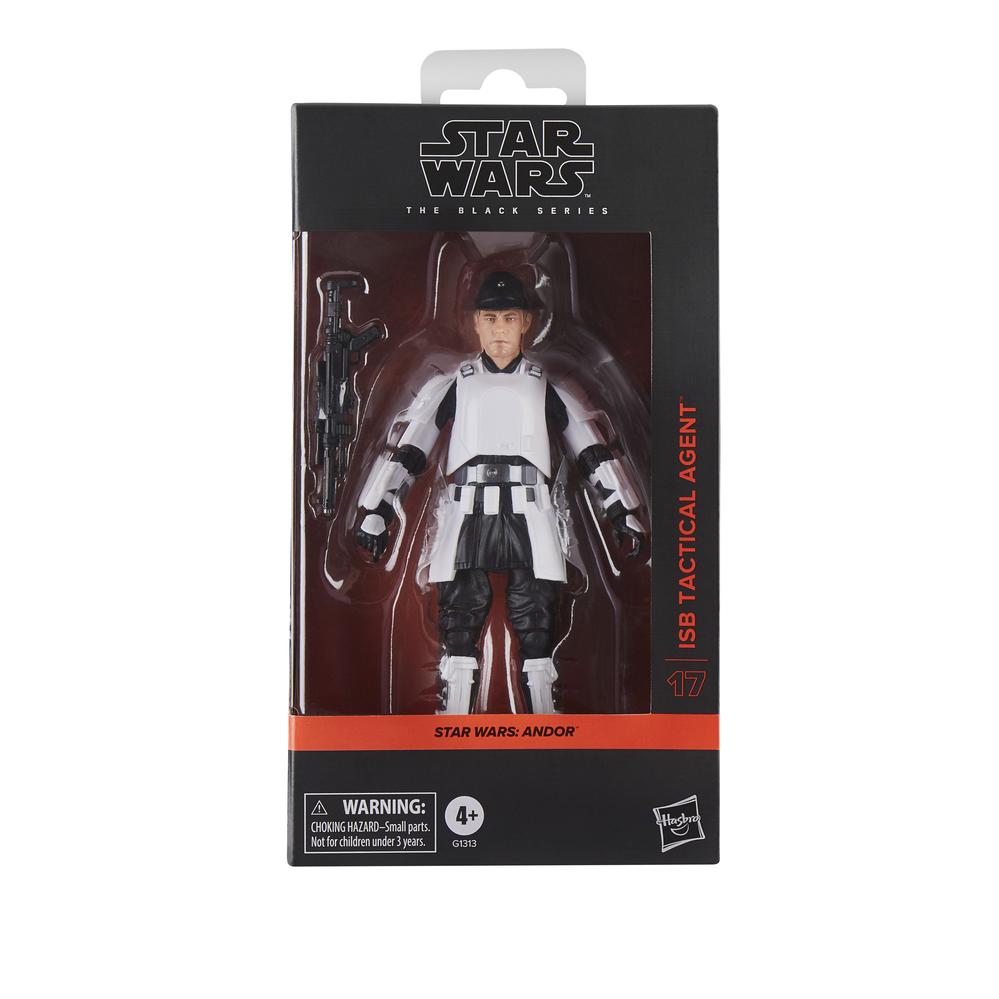 Figura Hasbro Star Wars The Black Series Andor Isb Tactical Agent