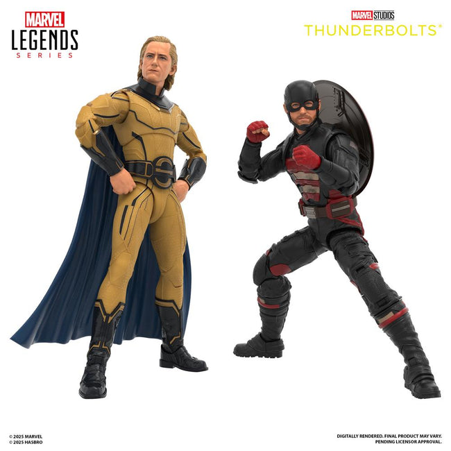 Figura Hasbro Marvel Studios Thunderbolts Marvel Legends Series John F Walker & Sentry 15cm Hover Image