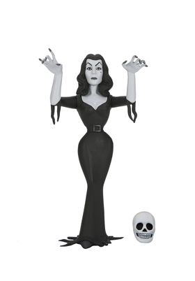 Vampira Silver Screen Edition Scale Action Fig. 15 Cm Vampira Toony Terrors Hover Image