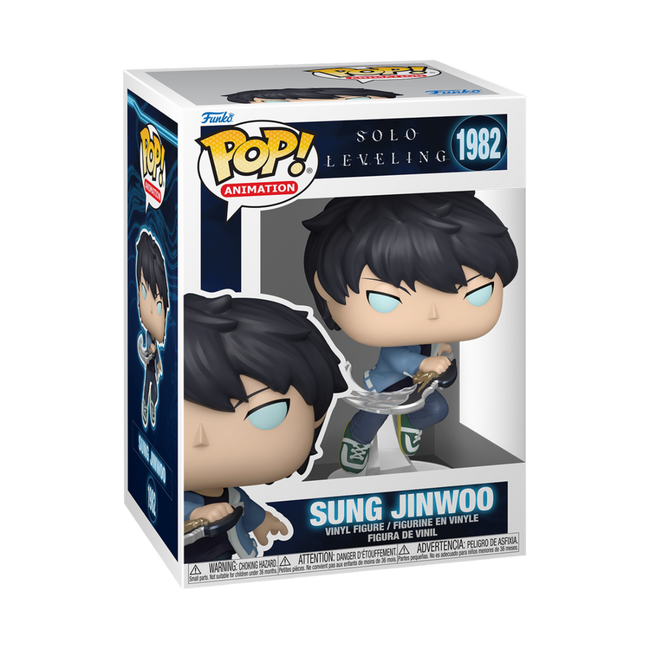 Funko Pop Solo Leveling Sung Jinwoo Opción Chase Aleatoria Hover Image