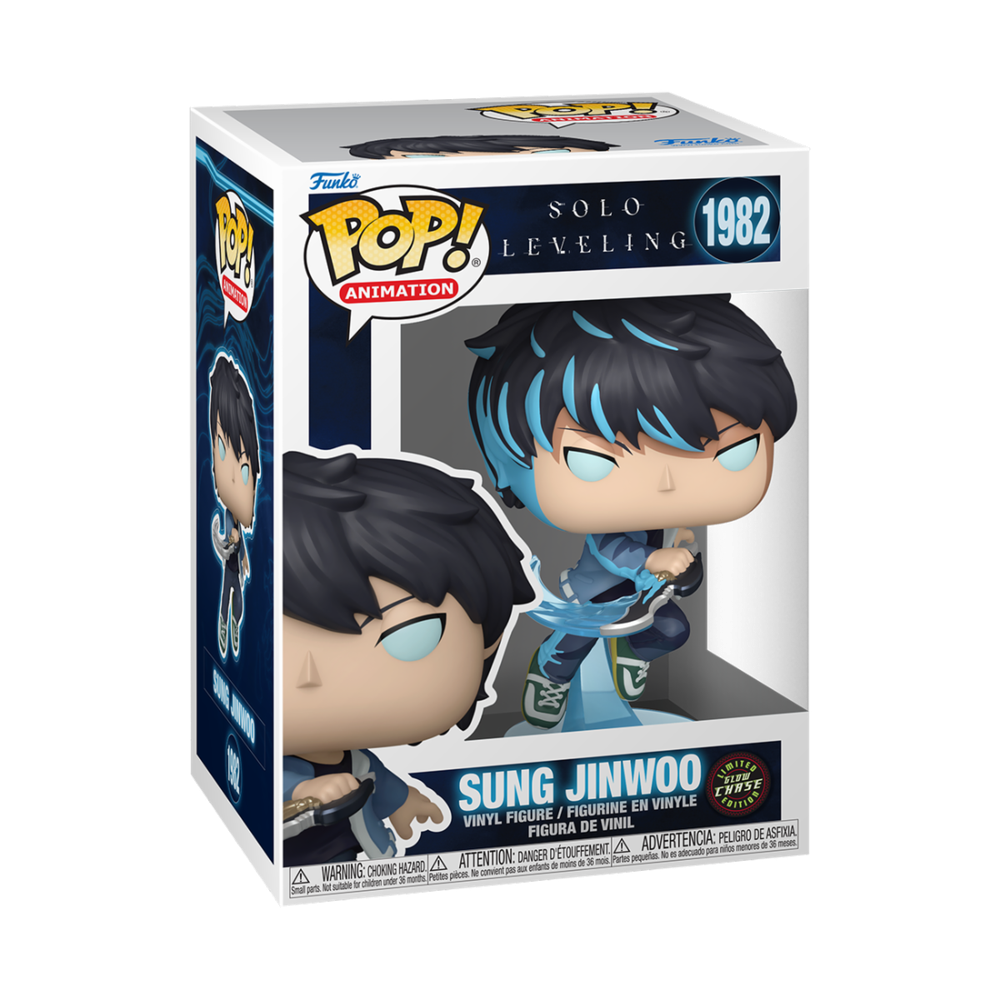 Funko Pop Solo Leveling Sung Jinwoo Opción Chase Aleatoria