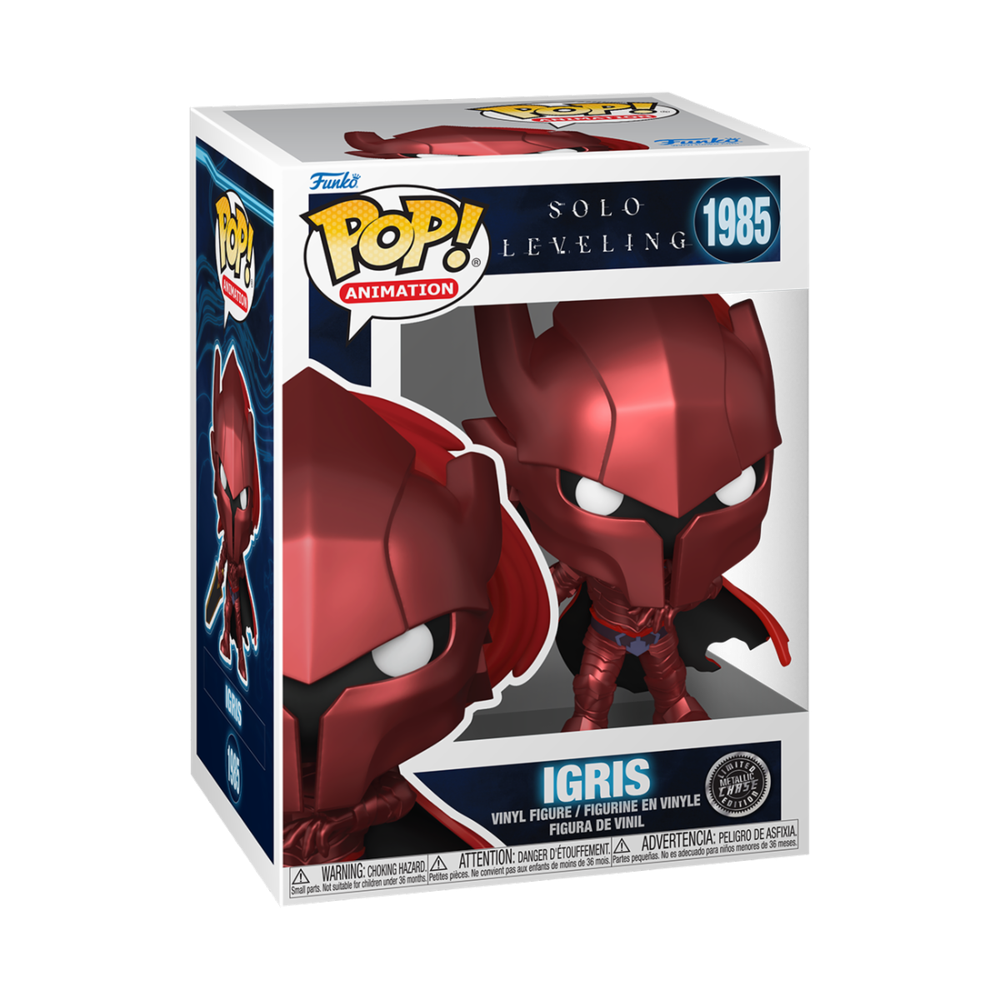 Funko Pop Solo Leveling Igris Opción Chase Aleatoria