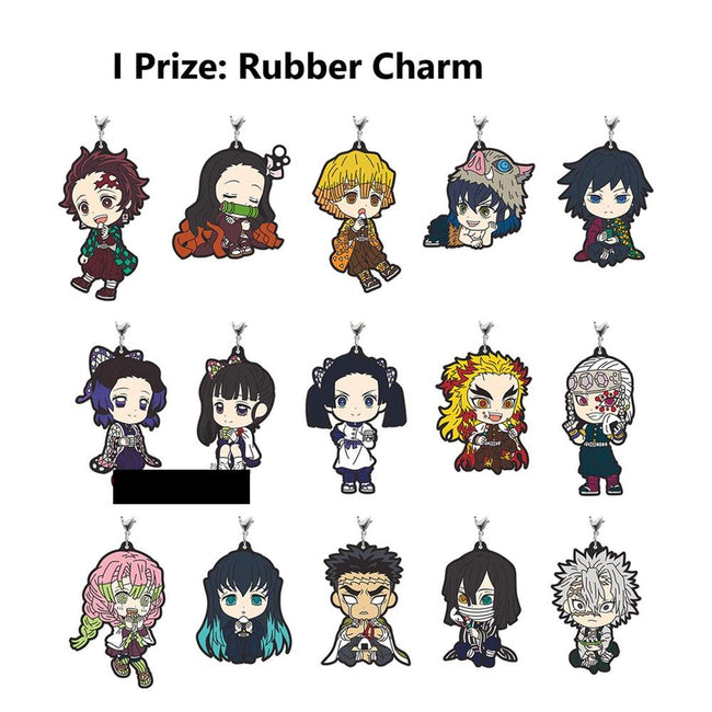 Colgante De Goma Demon Slayer Exclusivo Kuji Premio I 1 Unidad Hover Image