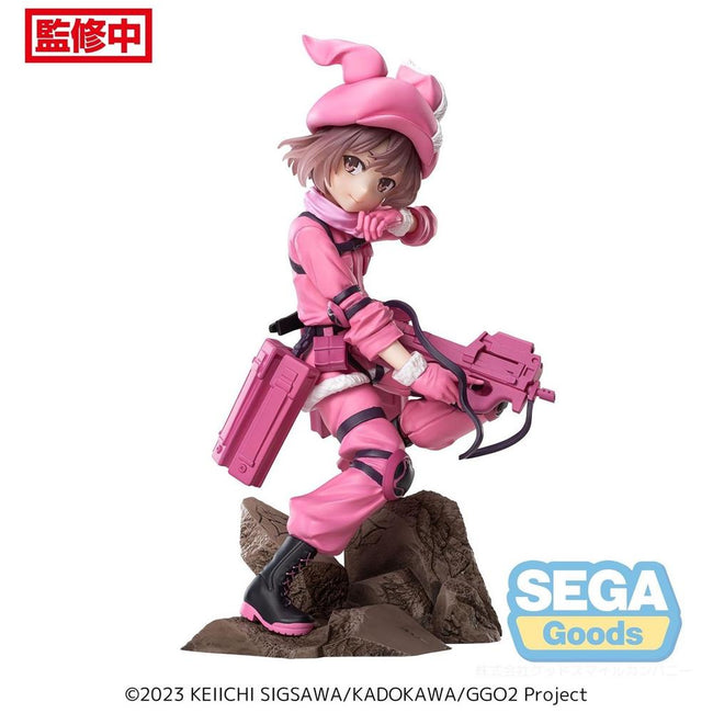 Figura Sega Goods Luminasta Sword Art Online Alternative Gun Gale Online Ii Llenn 17 Cm Hover Image