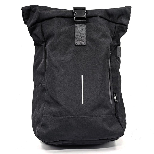 Mochila Unisex Ewent Trendy Roll Para Portatil 17.3 Pulgadas Negra Main Image