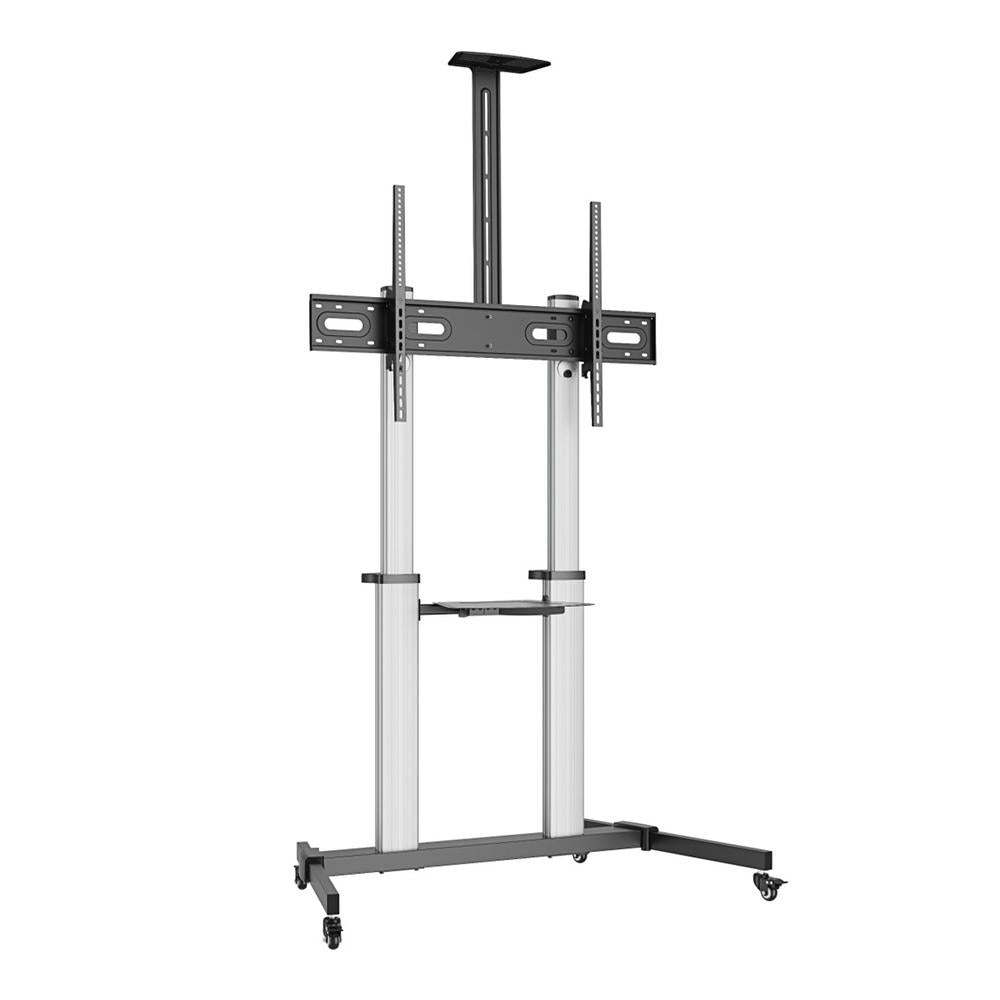 Soporte Suelo Con Ruedas Ewent Vesa Hasta 100 Pulgadas 1000x600mm Max 100kg