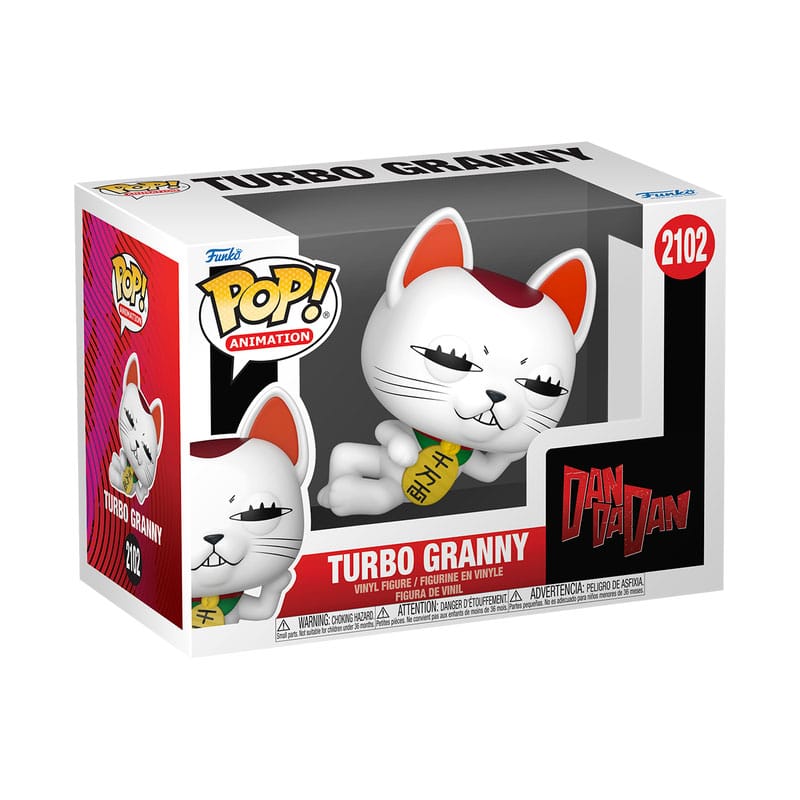 Funko Pop Dandadan Turbo Granny Cat