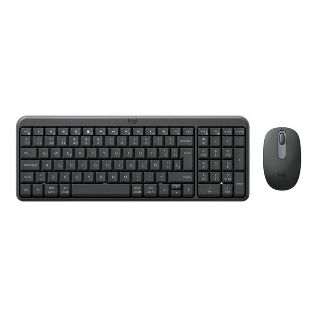 Teclado + Mouse Logitech Mk250 Inalambrico Negro Hover Image