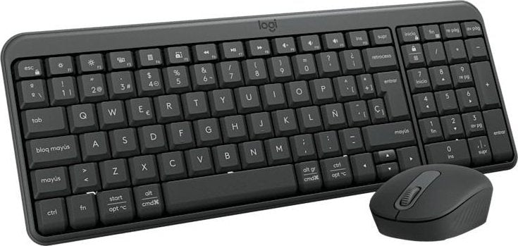 Teclado + Mouse Logitech Mk250 Inalambrico Negro