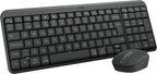 Teclado + Mouse Logitech Mk250 Inalambrico Negro
