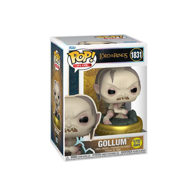 Funko Pop Plus Esdla Gollum Glow In The Dark Hover Image