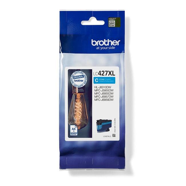 Cartucho Tinta Brother Lc427xlc Cian Hover Image