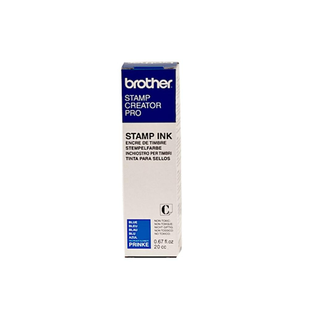 Reentintado Brother Prinke Azul 12 Unidades