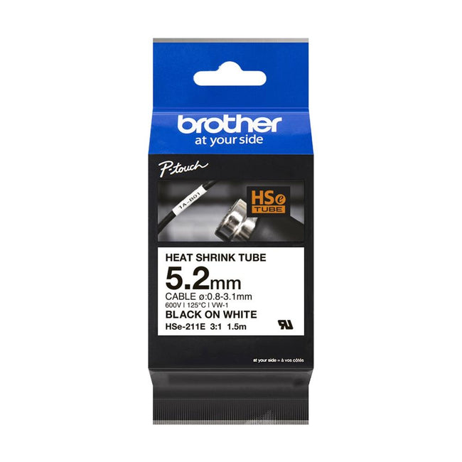 Cinta Tubo Brother Hse211e Para Cables Hover Image